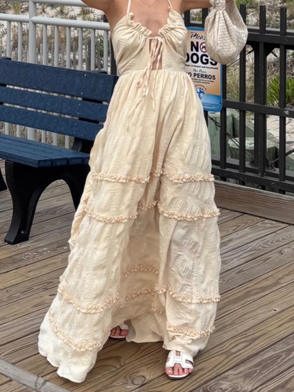 Beach maxi long summer dress